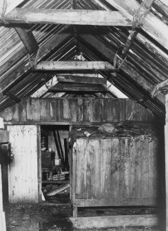 Arnol Black House, Isle of Lewis.  Repair of Roof