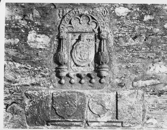 Keith cemetery Banffshire The Sacrement Stones in Wall