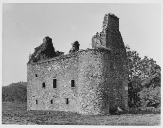 Kilmartin Castle Argyllshire, Old negative from abill House