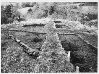 Barton Hill, Kinnaird Pertshire, Excavations