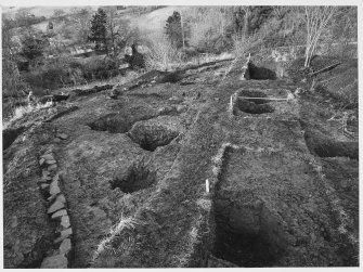 Barton Hill, Kinnaird Pertshire, Excavations