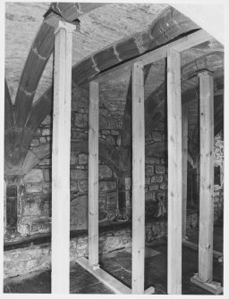 Fortrose Cathedral, Removal of Upper Floor and Exposure of Vaults