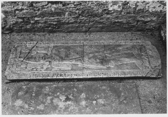 Inchmahome Priory, Perthshire Grave Slab in Nave