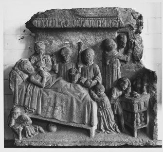 Retable from Molly Kings Close, Edinburgh, In National Museum