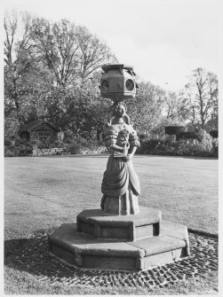 Lennoxlove Sundial Head at Stenhouse mansion