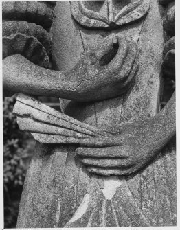 Lennoxlove Sundial Head at Stenhouse mansion