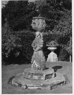 Lennoxlove Sundial Head at Stenhouse mansion