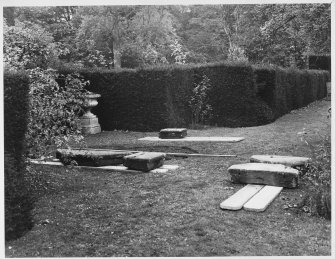 Lennoxlove Sundial Head at Stenhouse mansion