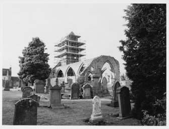 Muthill Old Church Stonewotk Survey of Tower