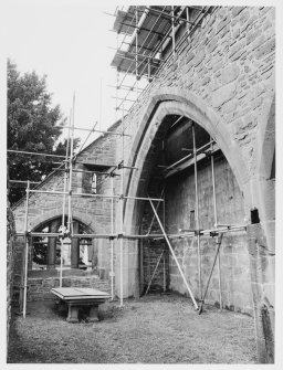 Muthill Old Church Stonewotk Survey of Tower