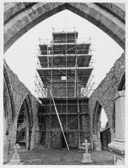 Muthill Old Church Stonewotk Survey of Tower