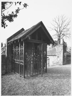 Upper Largo Church Yard, Cross Slab and Symbol Stone details etc.