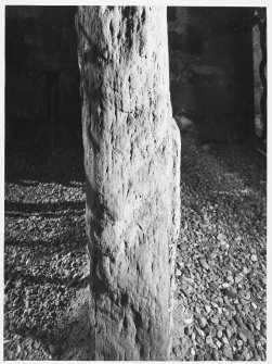 Upper Largo Church Yard, Cross Slab and Symbol Stone details etc.