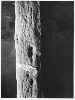 Upper Largo Church Yard, Cross Slab and Symbol Stone details etc.