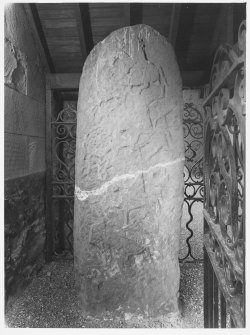 Upper Largo Church Yard, Cross Slab and Symbol Stone details etc.