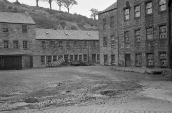 General view of Catrine Mill courtyard.