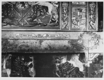 Monymusk House, Aberdeenshire.  Painted Decorations General Survey