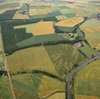 Oblique aerial view