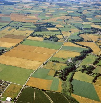 Oblique aerial view
