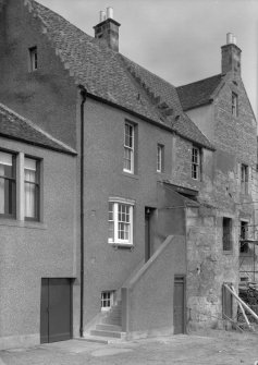 View of frontal facade of The Gyles, Pittenweem.