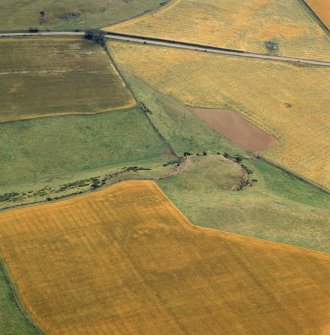 Oblique aerial view