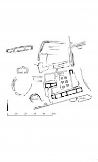 Plan of Grumby farmstead and stackyard 
