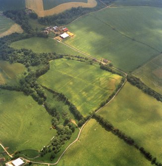 Oblique aerial view