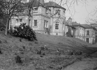 Mid Calder, Almondell House. View from the Southwest. 