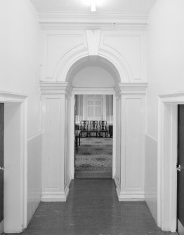 Interior. View of corridor.