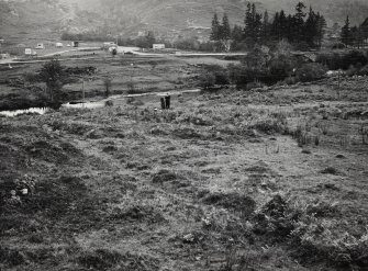 Cille Fhearchair Stone, Shiel Bridge, Ross and Cromarty.  General Views