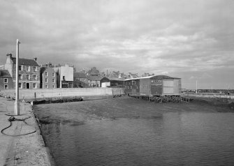 General view of the harbour and Mid Shore, St Monance.