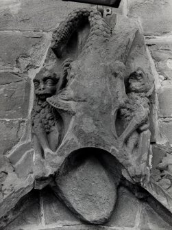 Foulis (Fowlis) Easter Church Stone + Wood Carvings