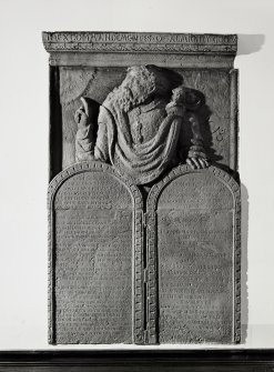 Fraserburgh South Parish Church The Ten Commandments Stone