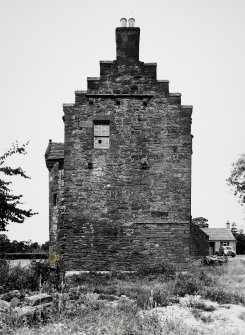 Farnell Castle, Brechin, Angus, Photographic record of elevations