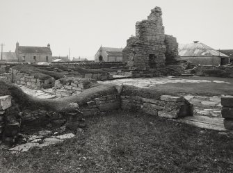 Earl's Palace, Birsay.  Exteriors, Interiors, Details + General Views