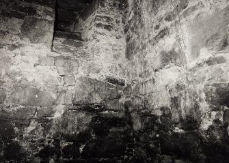 Spynie Palace Survey of Wallhead With Range and Interior of Doo'cot & General Survey