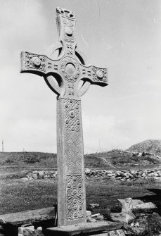 Iona, St John Cross reconstruction, St Martin Cross 