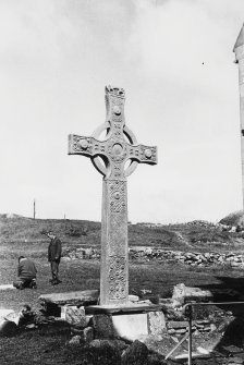 Iona, St John Cross reconstruction, St Martin Cross 