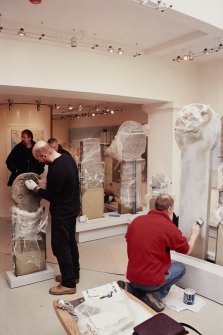 Whithorn Priory, Carved Stone- re-display Project Completion