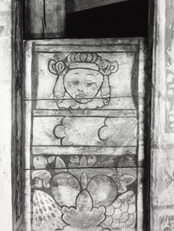 Edinburgh Tolbooth, Painted Ceiling and Fragment from Dirliton House