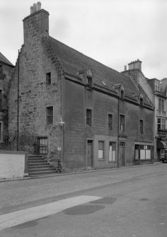 General view of Black Castle, High Street, South Queensferry, from north east.