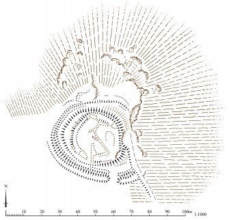 Plan of Maiden Castle