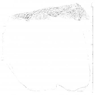 Rubbing of Watenan Pictish symbol stone fragment