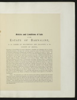 Estate Exchange. Barnaline. No.1478. Sale Brochure