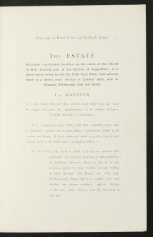 Estate Exchange. Duart Castle and Scallastle. No. 1480 Sales Brochure

Title: 'Duart Castle and Scallastle Estate, Argyllshire' in the Isle of Mull.
