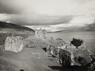 Urquhart Castle, general view.