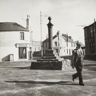 Prestwick Market Cross.  General Views