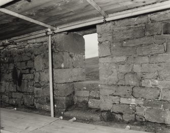 Hermitage Castle.  Various Views of Stonework in South Face of the North Wall (AM/ARCH CH 8/85)