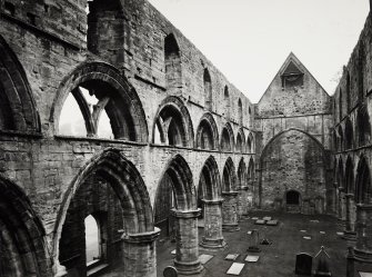 Dunkeld Cathedral, The Nave Arcading and S Ailse, Details of the Triforium Arcade for Guidebook