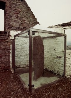 Eassie Church, Views of Standing Stone Shelter